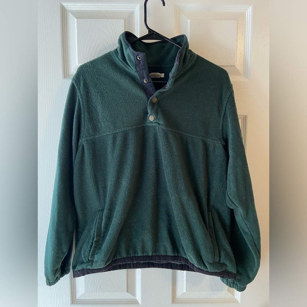 O’Neill dark green fleece pullover